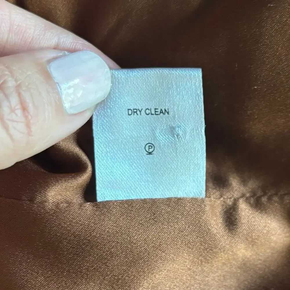 LPA x REVOLVE | Baldwin Vest Henna Rust Button Front Pockets Size Small